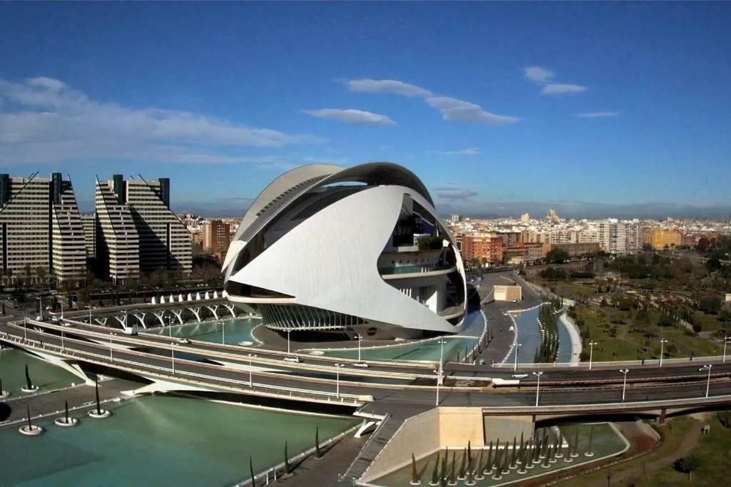 Apartamento en la Ciudad de las ciencias Villa Valencia Exterior foto