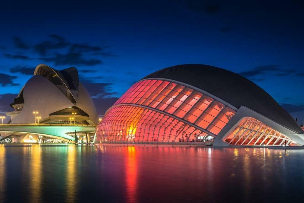 Apartamento en la Ciudad de las ciencias Villa Valencia Exterior foto